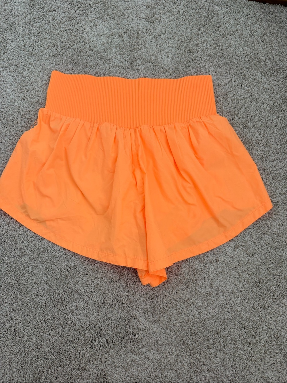 FP Movement Carpe Diem orange shorts - Picture 2 of 2